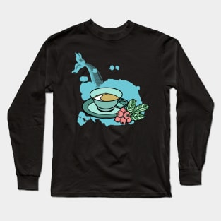 Mermaid  design Long Sleeve T-Shirt